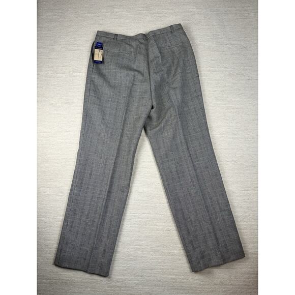 Pendleton Womens Dress Pants Size 16 Gray Plaid 100% Virgin Wool NWT - Picture 13 of 14